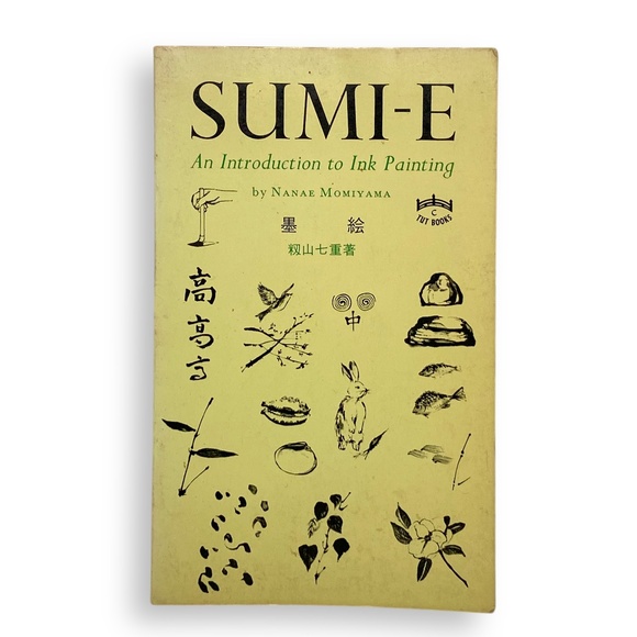 Sumi-E  An Introduction to Ink Painting Nanae Momiyama Book Paperback Art Japan - Picture 1 of 8